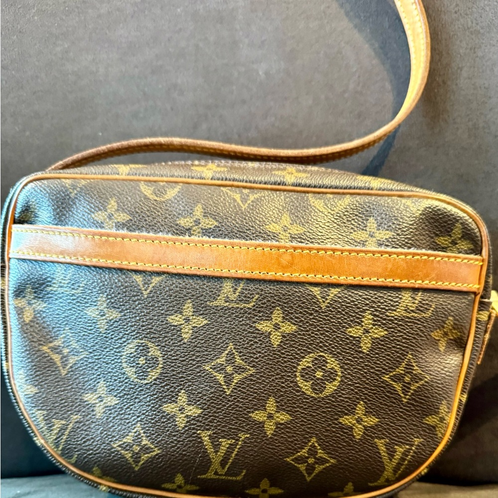 Louis Vuitton Monogram Crossbody Bag in Brown and Tan - Picture 7 of 8